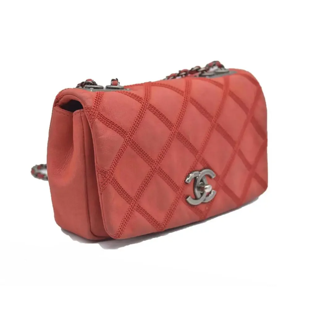 $3700 Chanel Small Diamond Stitch Flap Bag 2013